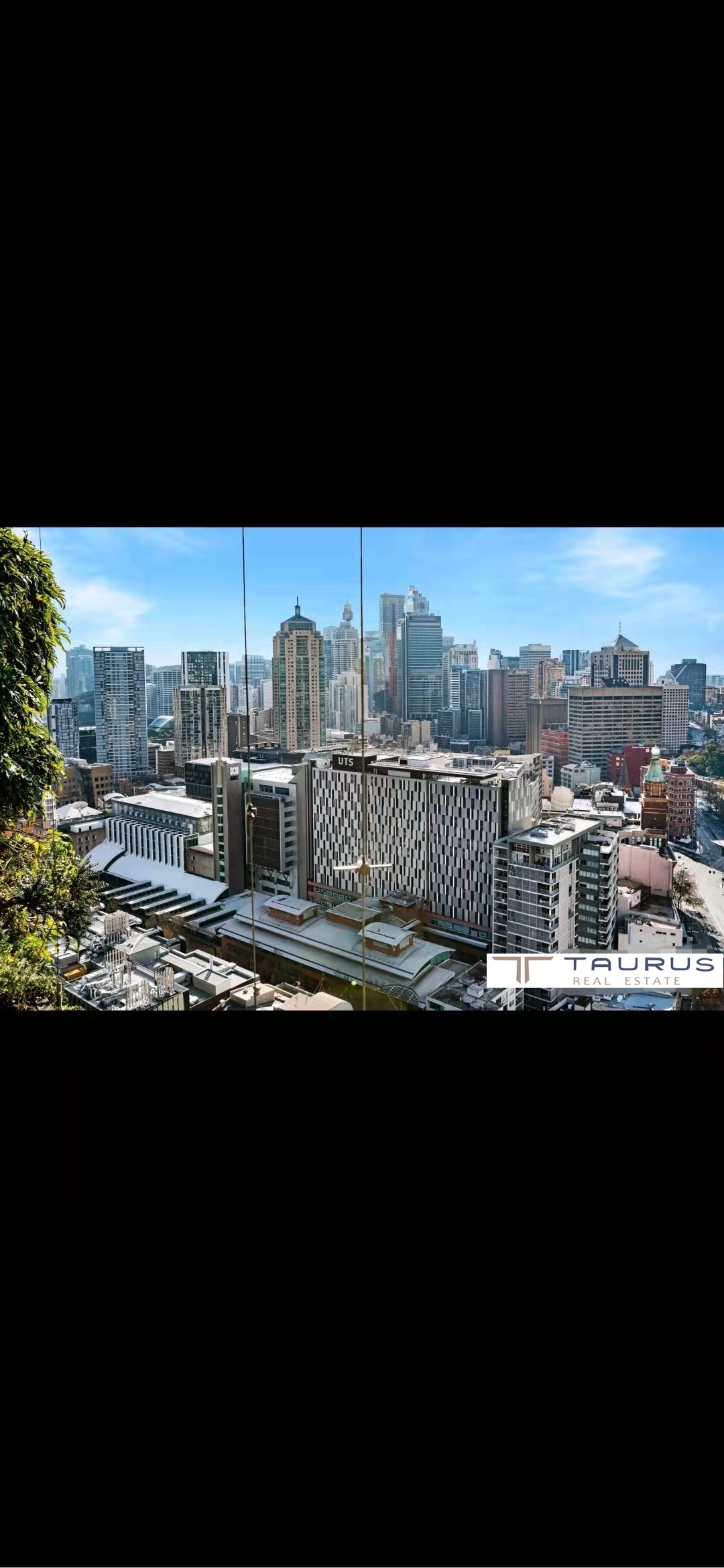 Chippendale —- High Level one bedroom plus study with the best views for sale in Central Park.