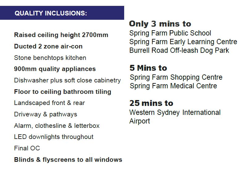 Spring farm house and land package sale