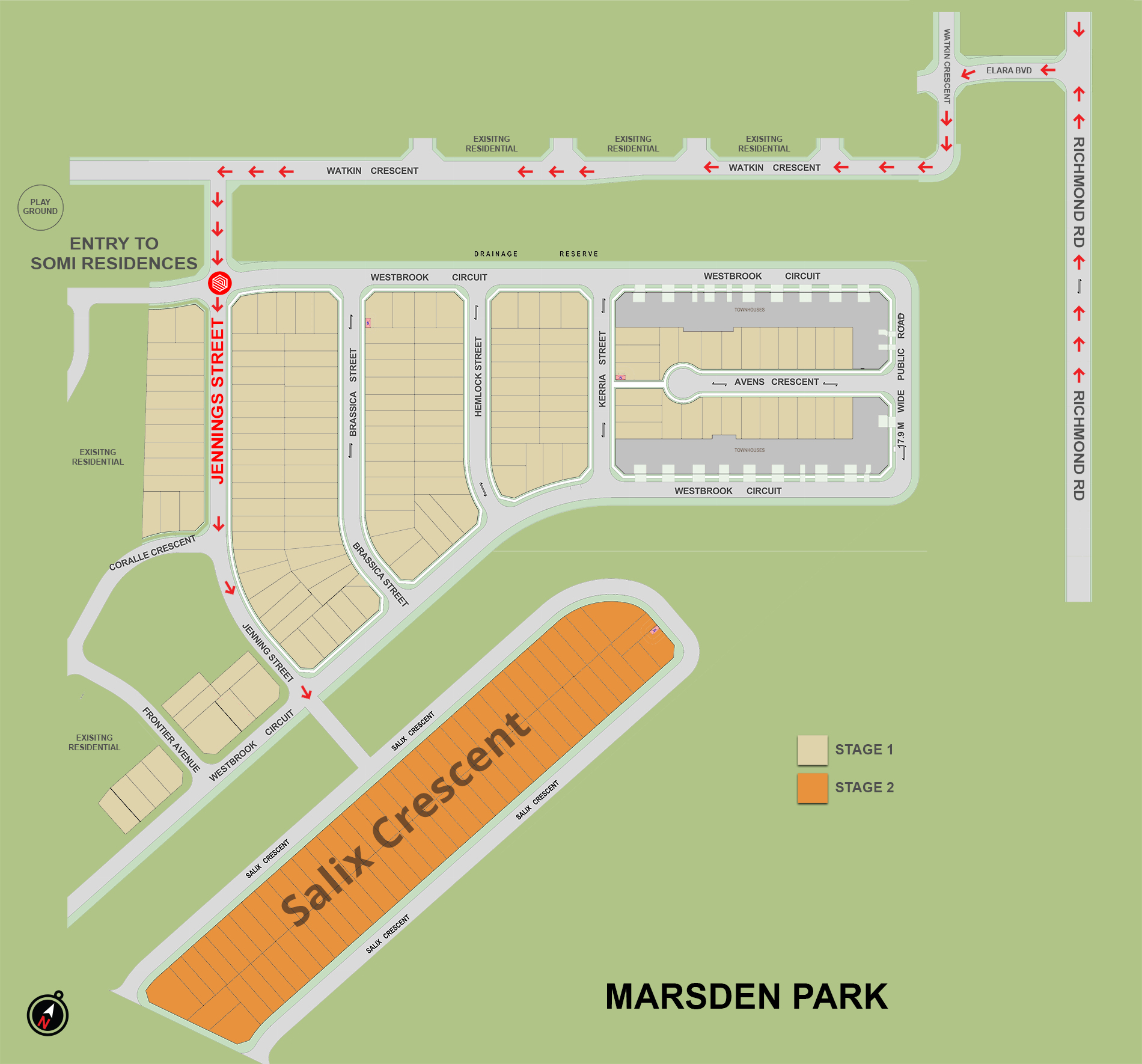悉尼Marsden Park 土地别墅- $1,049,990