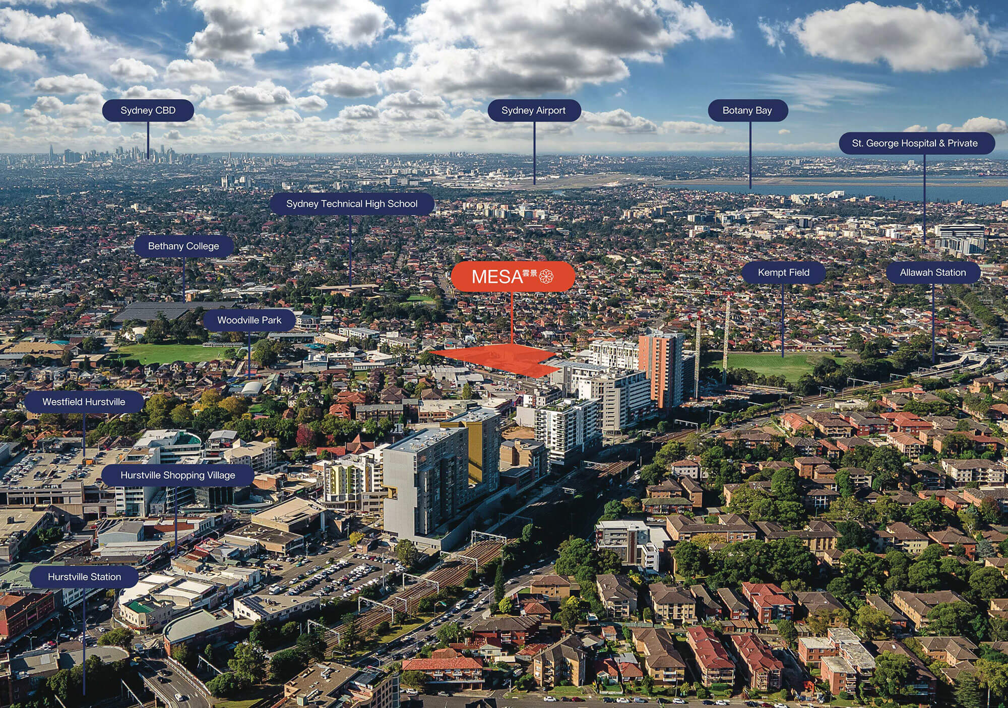 Hurstville Mesa 活力商圈