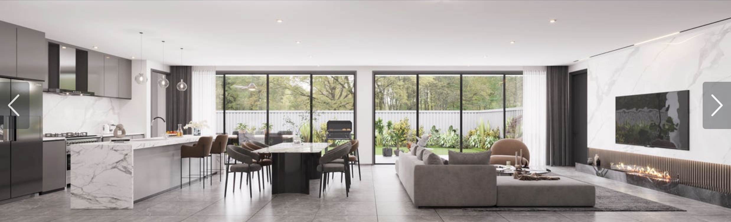 North Epping 位置便利的现代建筑家庭住宅
