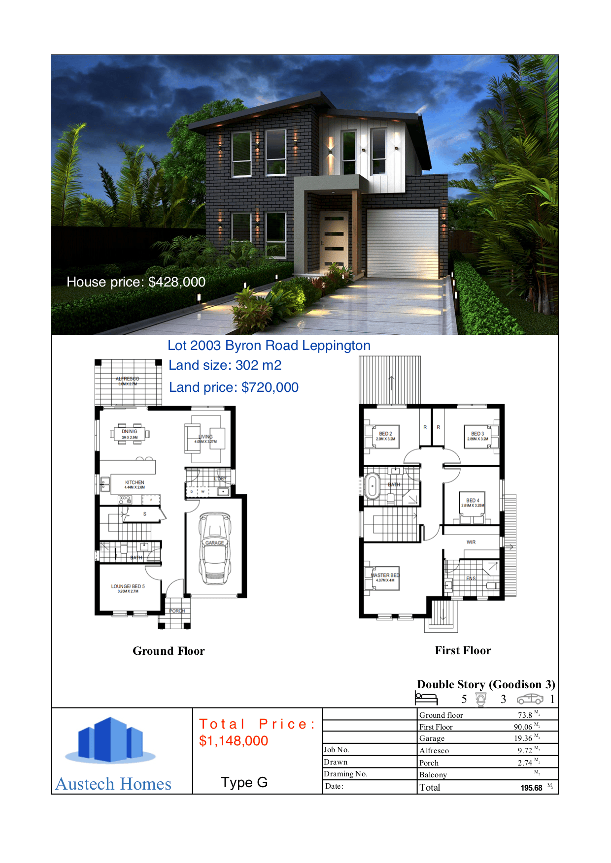 House And Land Package For Sale In Leppington NSW
