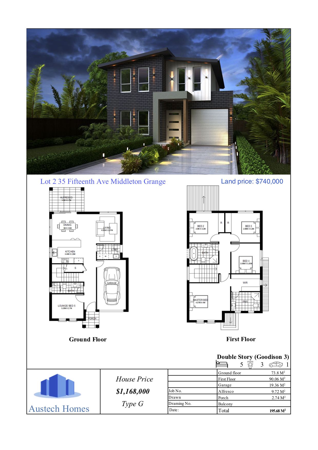 House and land package for sale in Middleton Grange NSW