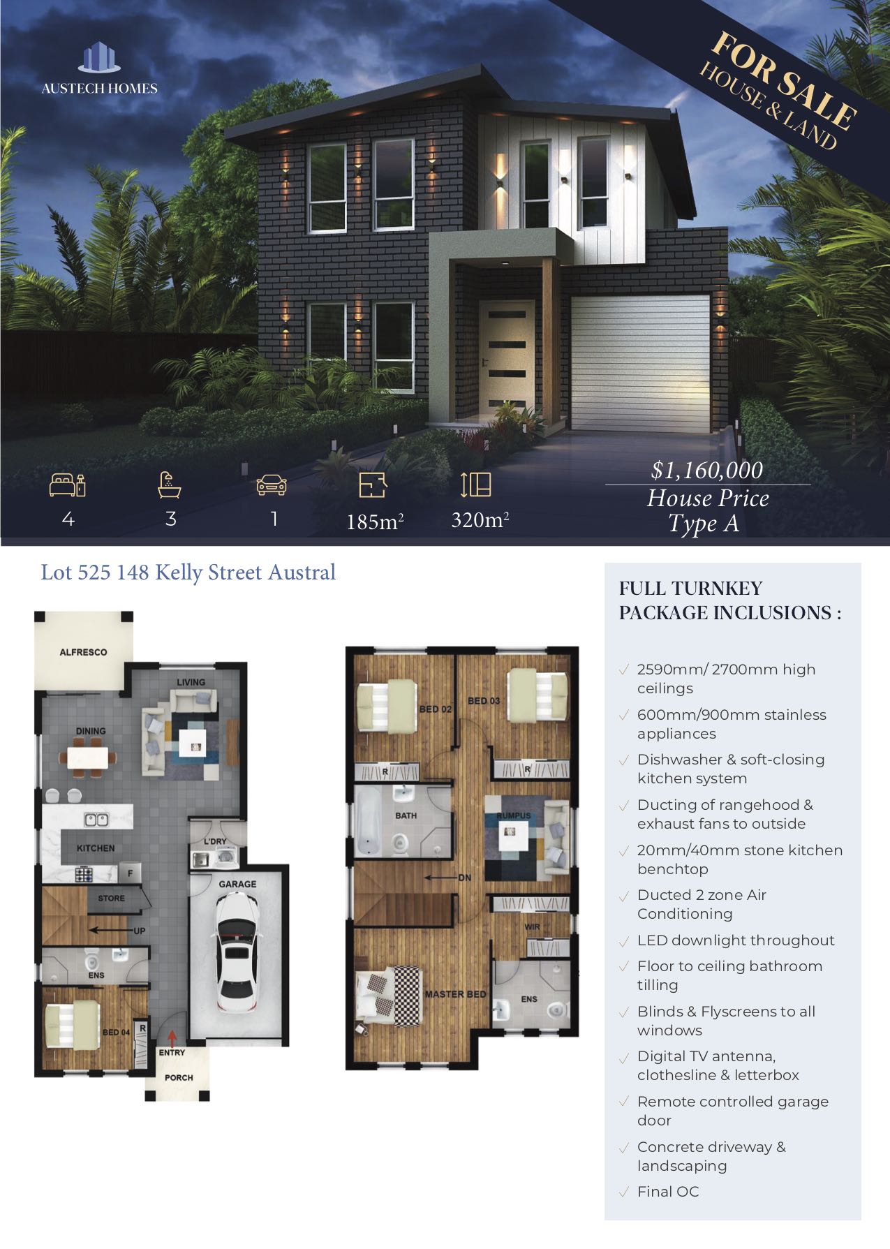 HOUSE AND LAND PACKAGE SALE IN AUSTRAL NSW