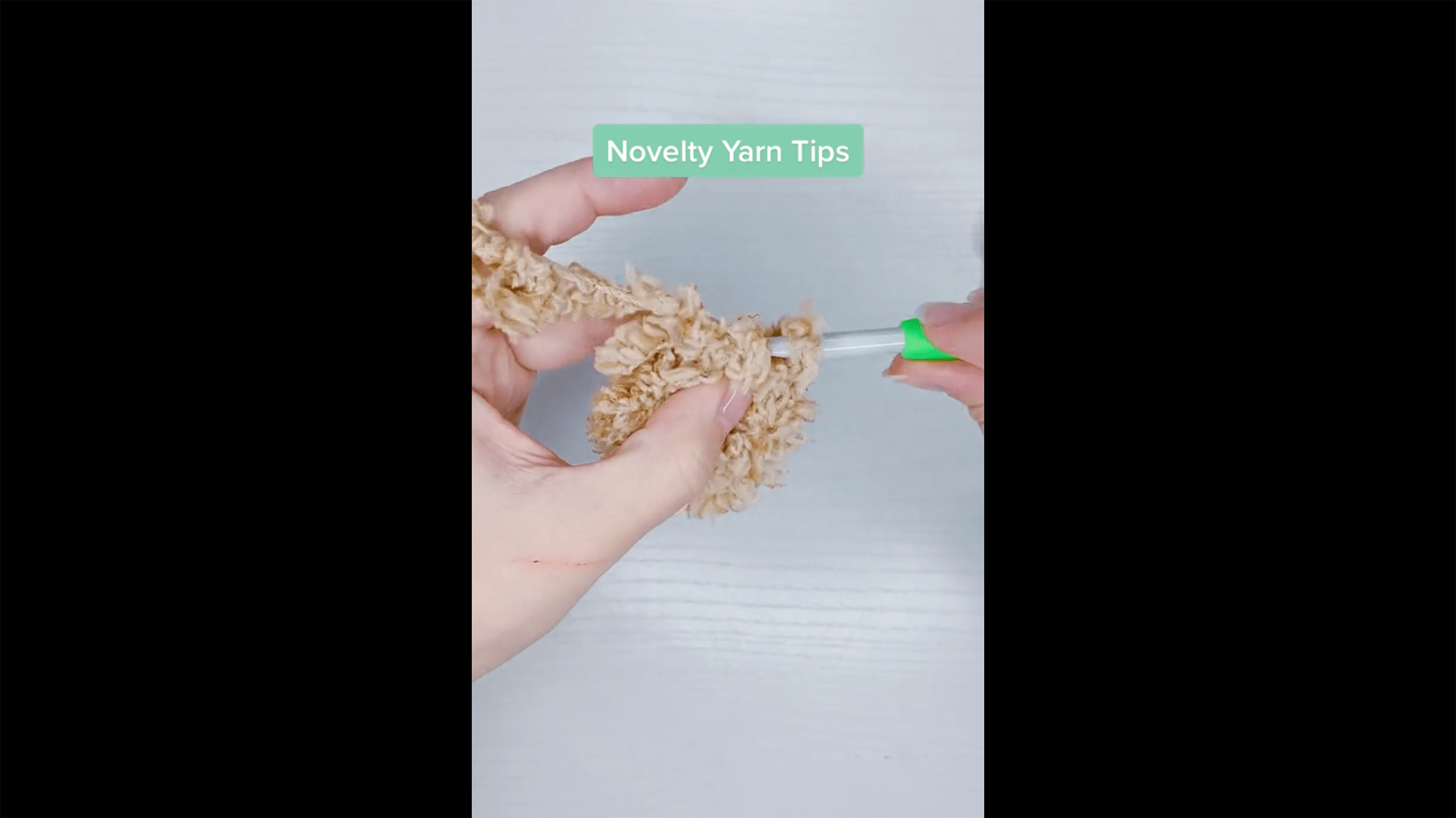 How to Crochet with Novelty Yarn
