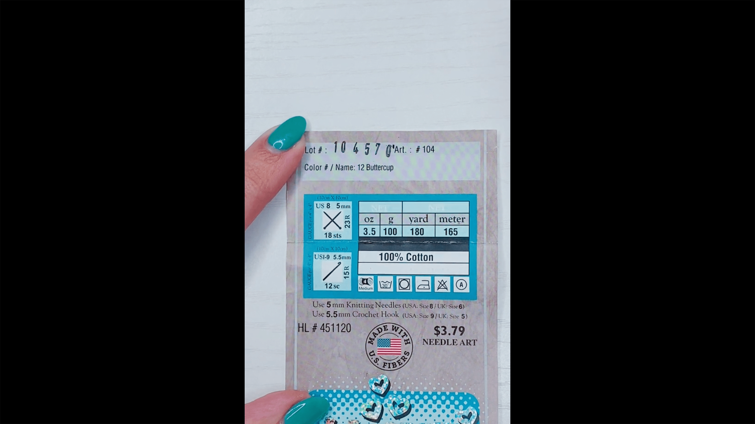 How to Read a Yarn Label