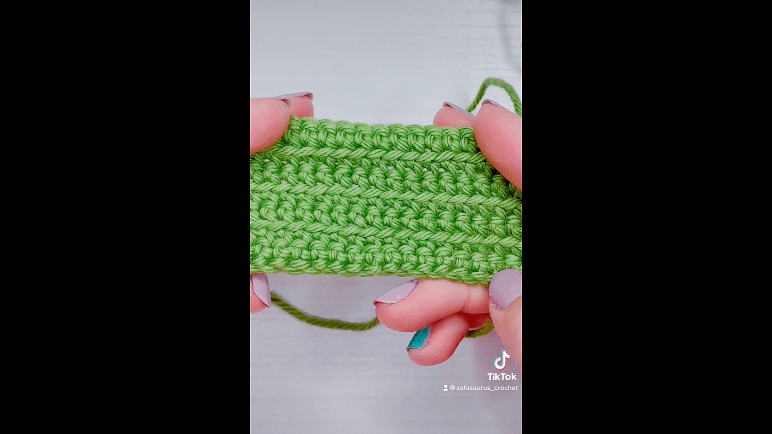 Most Basic Stitch Variations (FLO and BLO) Left-Handed 