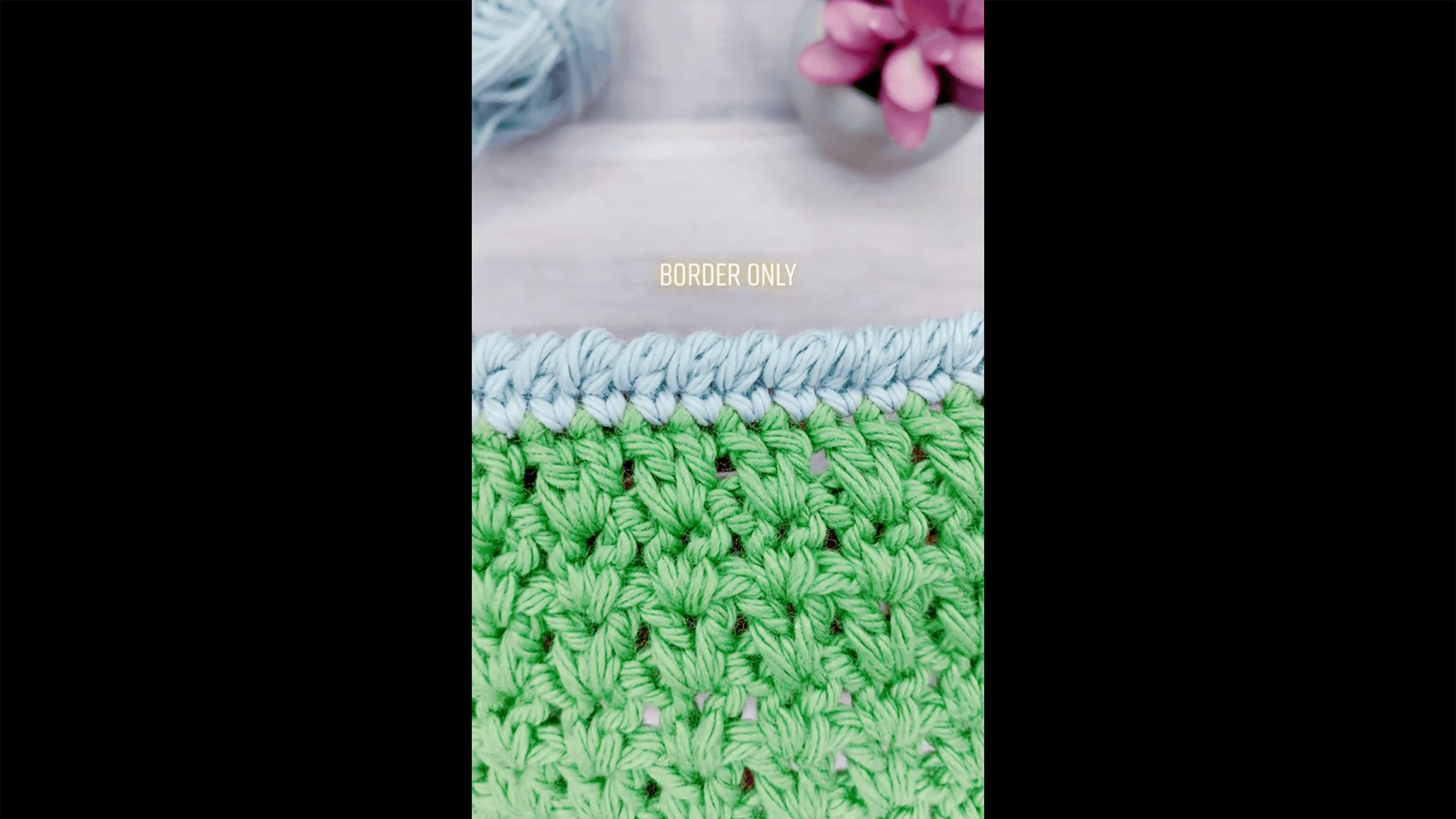 Crab Stitch Crochet Tutorial Left-Handed