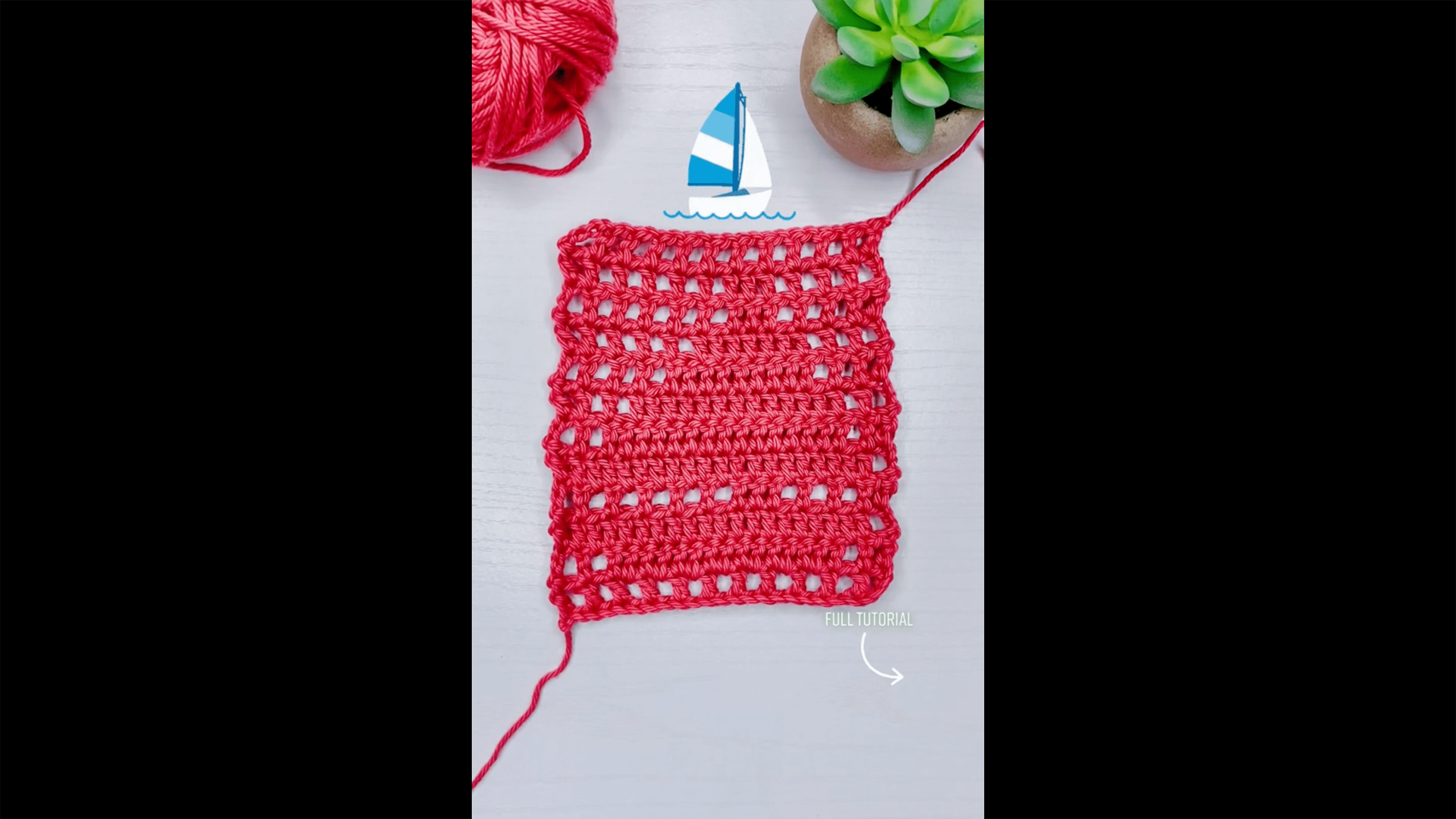 Filet Crochet Stitch Tutorial