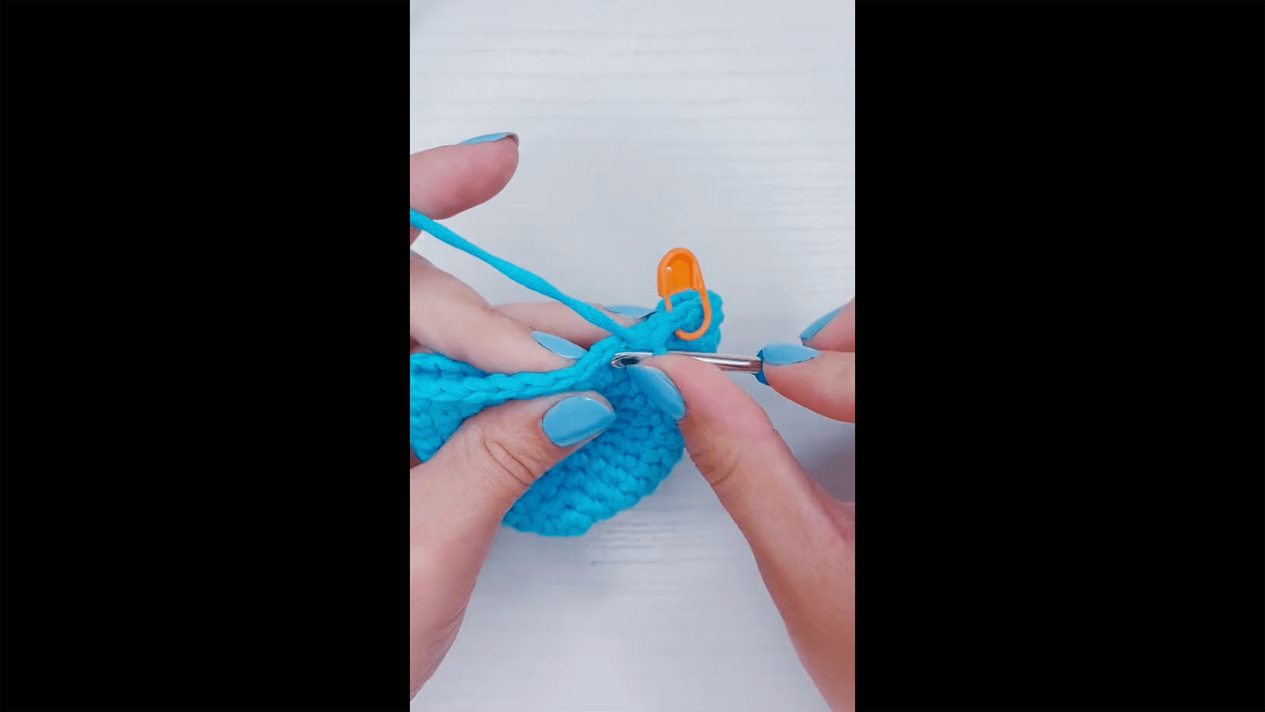 Invisible Decrease Crochet Stitch Tutorial