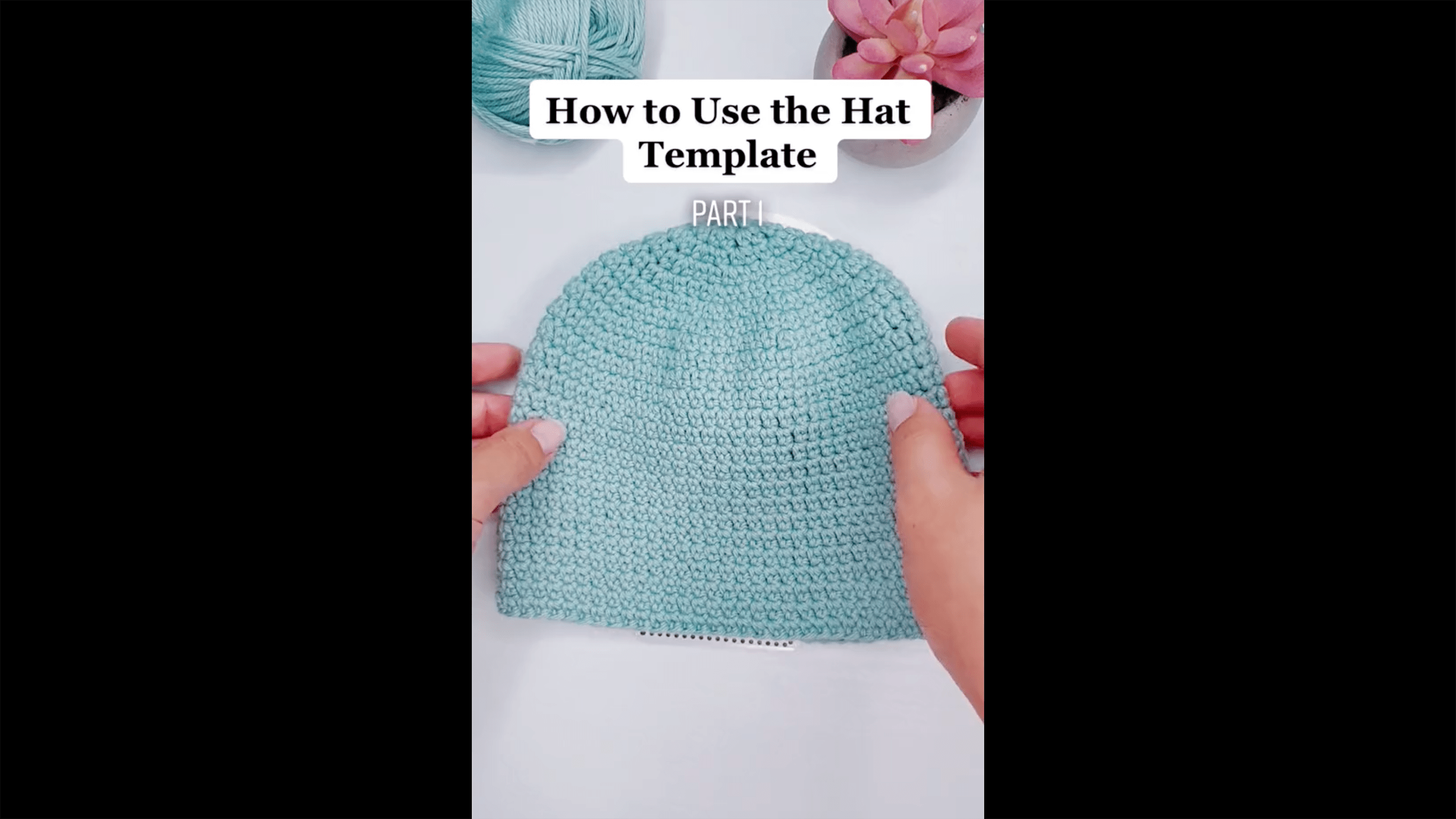 How to Use Crochet Hat Templates Left-Handed