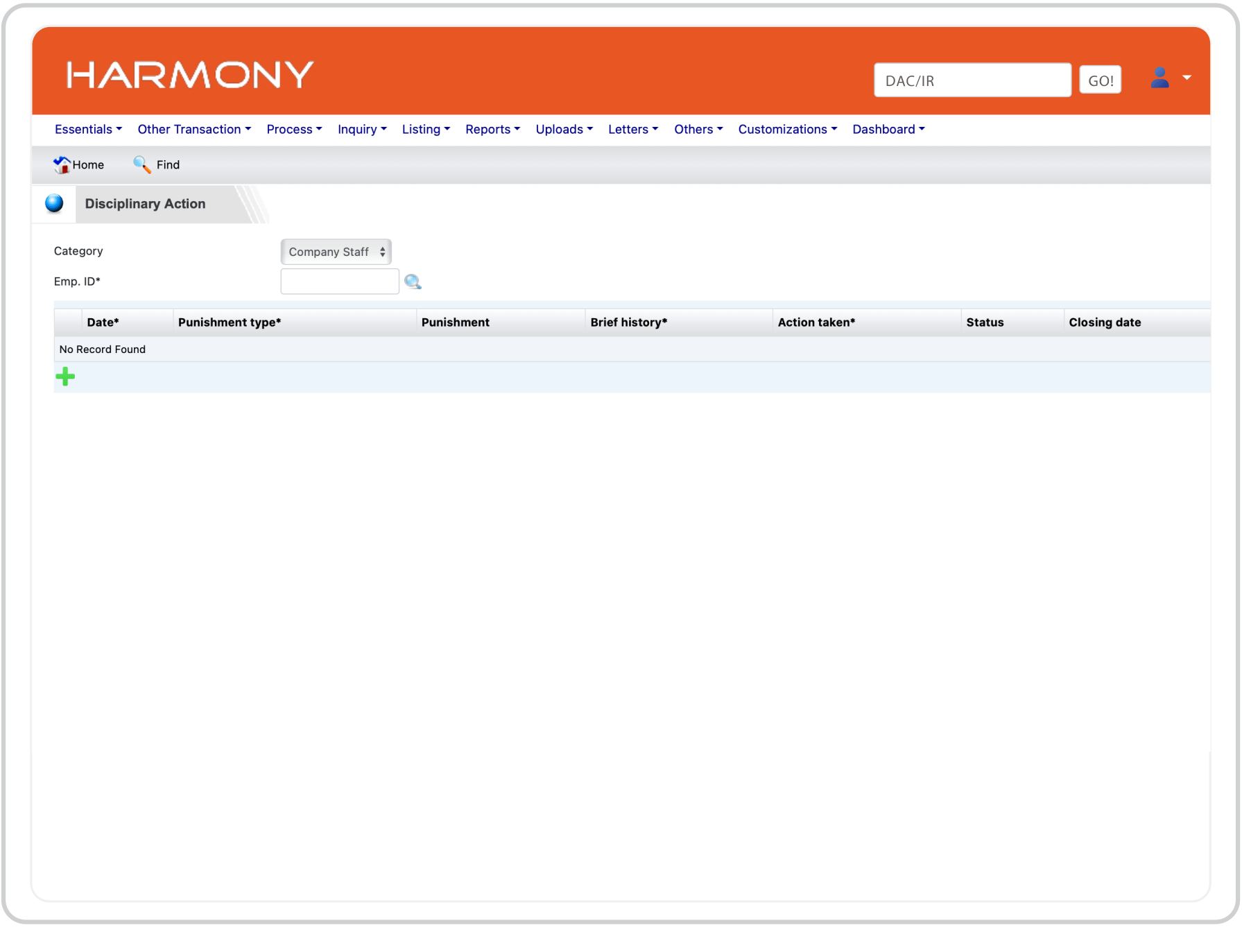 Automated Disciplinary Workflows