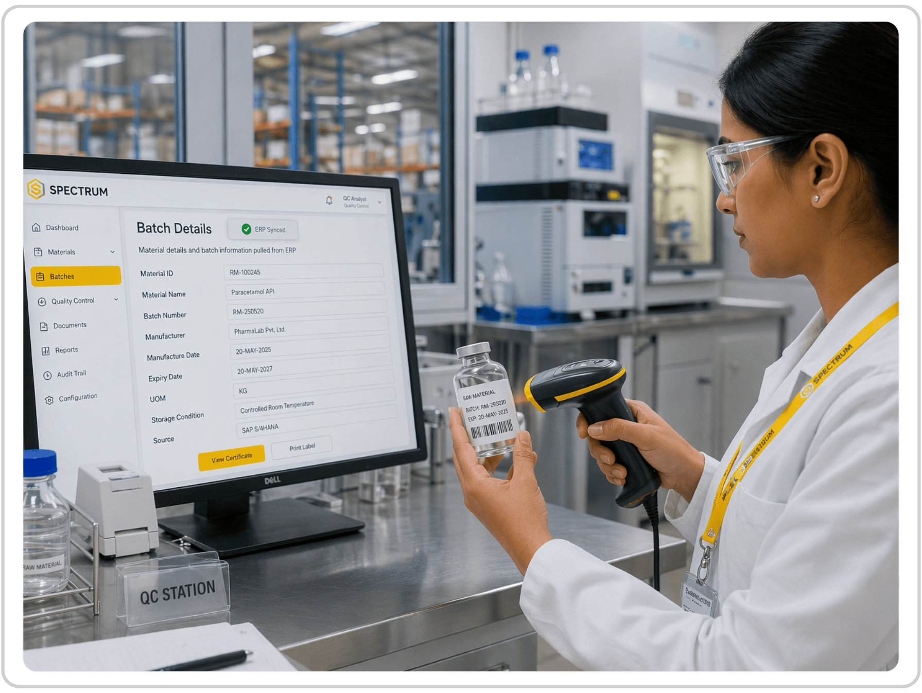 Unified Material and Batch Synchronization