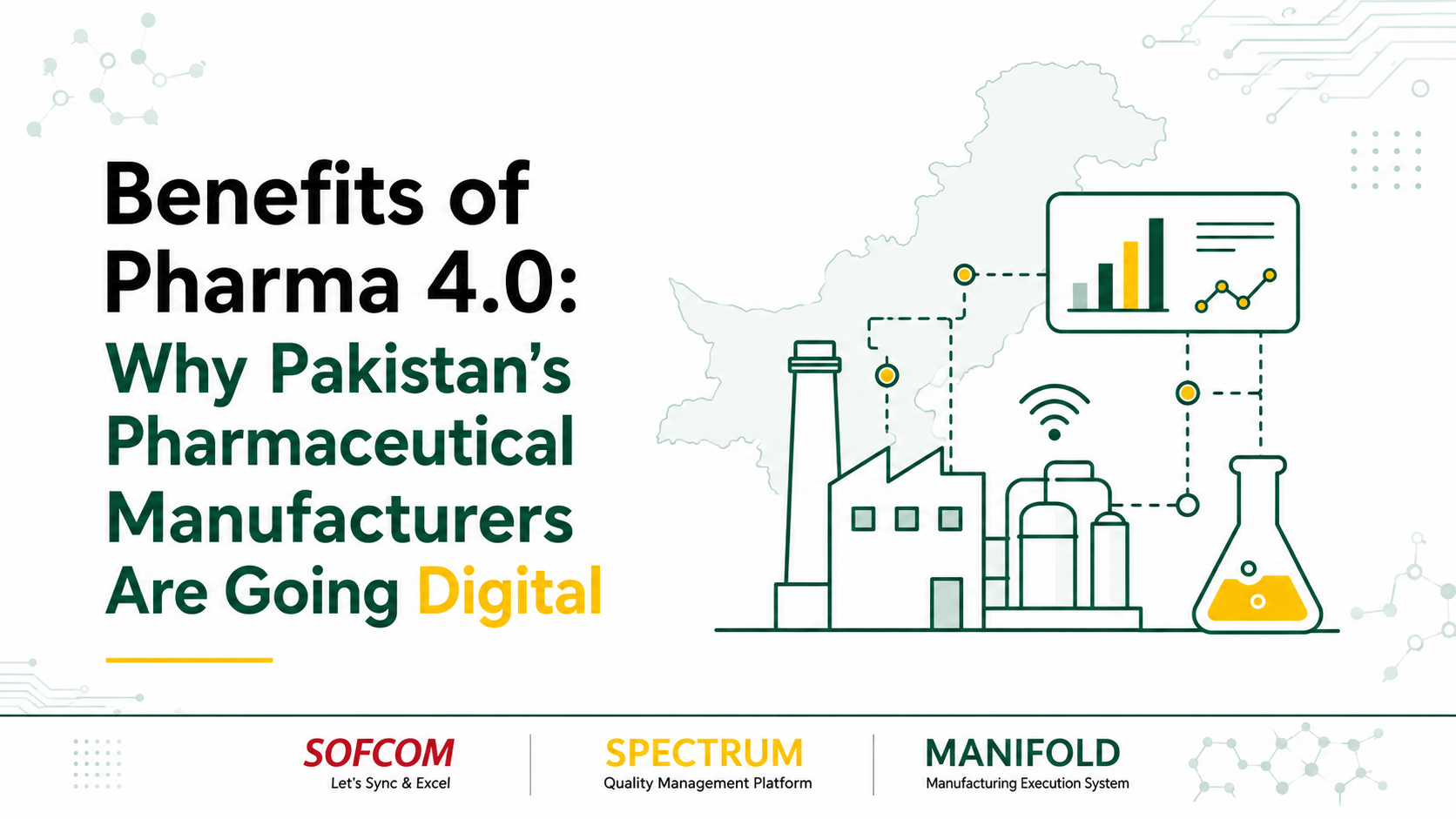 Explore how Pharma 4.0 helps Pakistan’s pharmaceutical manufacturers improve quality, compliance, efficiency, traceability, and decision-making.
