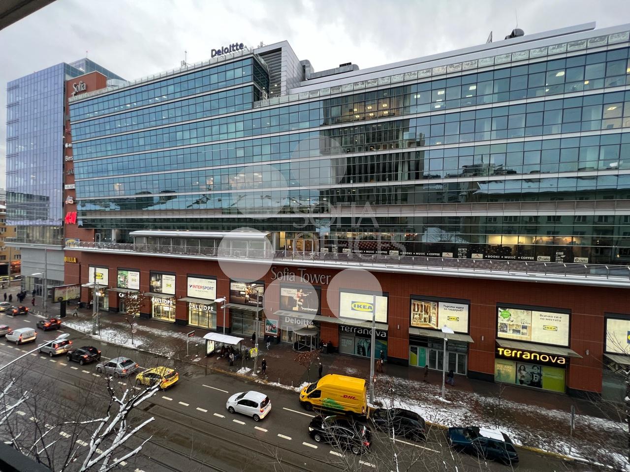 Sofia Tower Class A Offices For Rent In Center Of Sofia Next To Mall