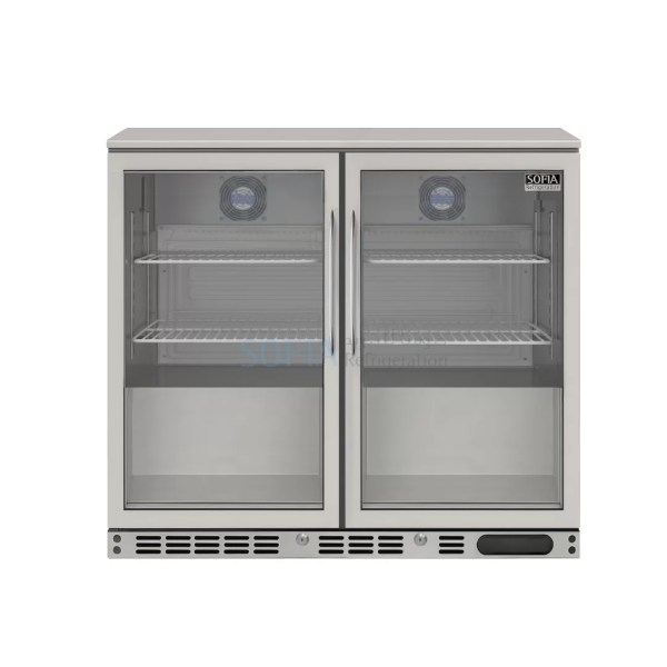 Two Door Bottle Cooler