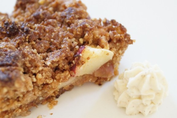 Crumbleæblekage Crumbleæblekage