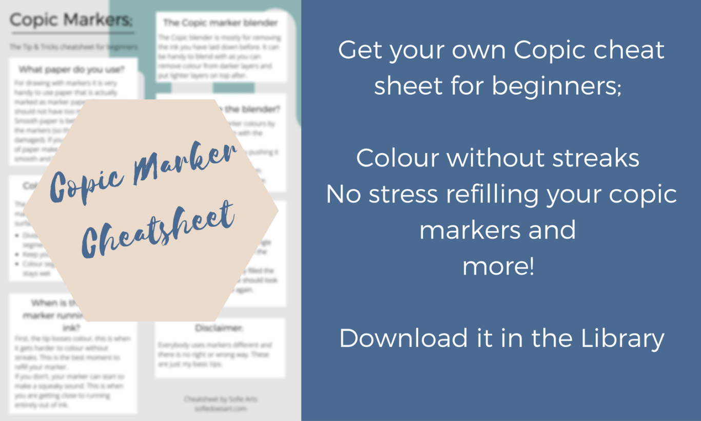 copicmarkercheatsheet Sofie does Art