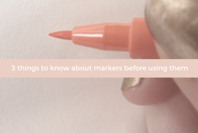 3 things to know about markers before using them
