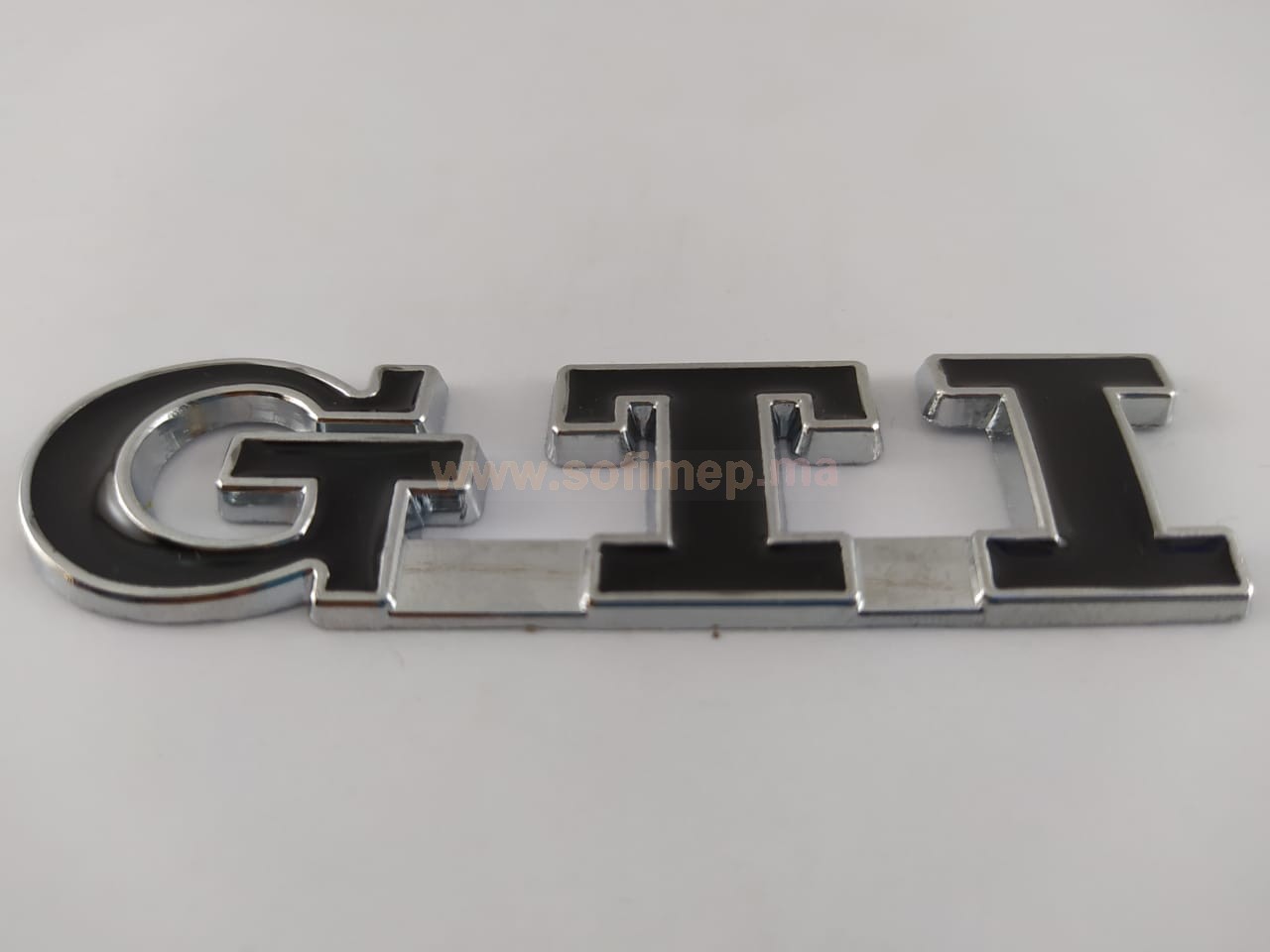 GTI Badge en Métal Autocollant accessoire auto marocep
