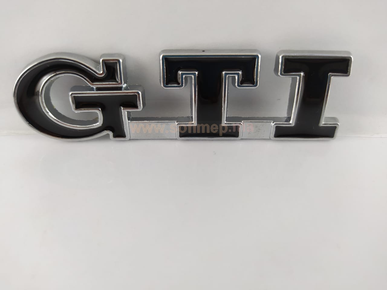 GTI Badge en Métal Autocollant accessoire auto marocep