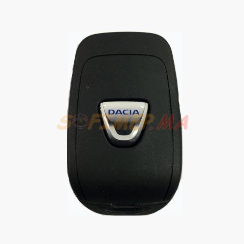 Coque Clé Dacia 2 BOUTON nouveaux accessoires voitures sofimep maroc