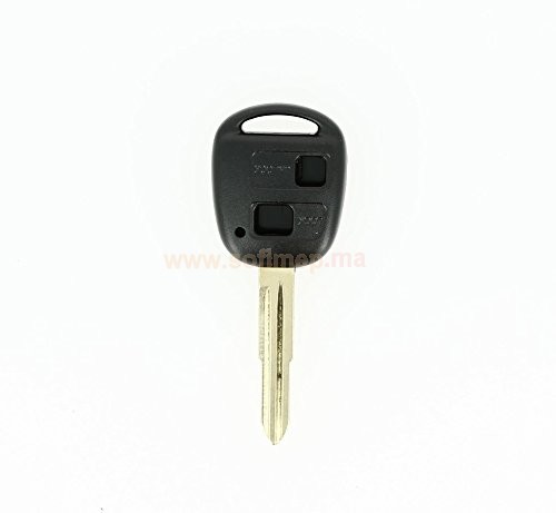 Coque Clé Toyota 2 Bouton accessoire auto maroc