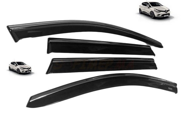 Clio 4 Deflecteur d'air Crome accessoires voitures sofimep maroc