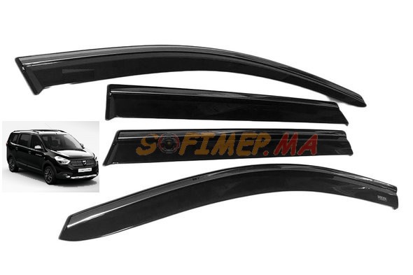 Lodgy Deflecteur d'air Crome accessoires voitures sofimep maroc