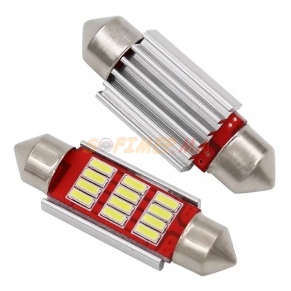 Ampoule Navette LED 2 pcs accessoires voitures sofimep maroc accessoires voitures sofimep maroc