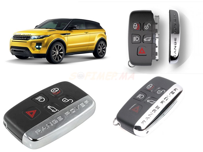 Ranger Rover Land Rover Coque de Clé accessoires voitures sofimep maroc