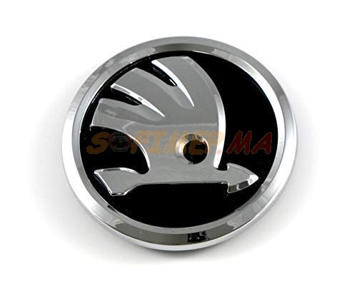 LOGO SKODA 3D 8 cm accessoires voitures sofimep maroc accessoires voitures sofimep maroc
