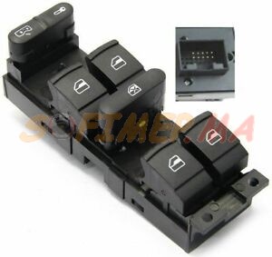 : bouton de commande de vitres interrupteur VW accessoires voitures sofimep maroc