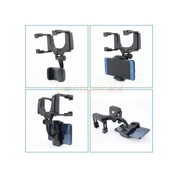 Support de rétroviseur de voiture porte-téléphone Mobile et Support de Navigation accessoires voitures sofimep maroc