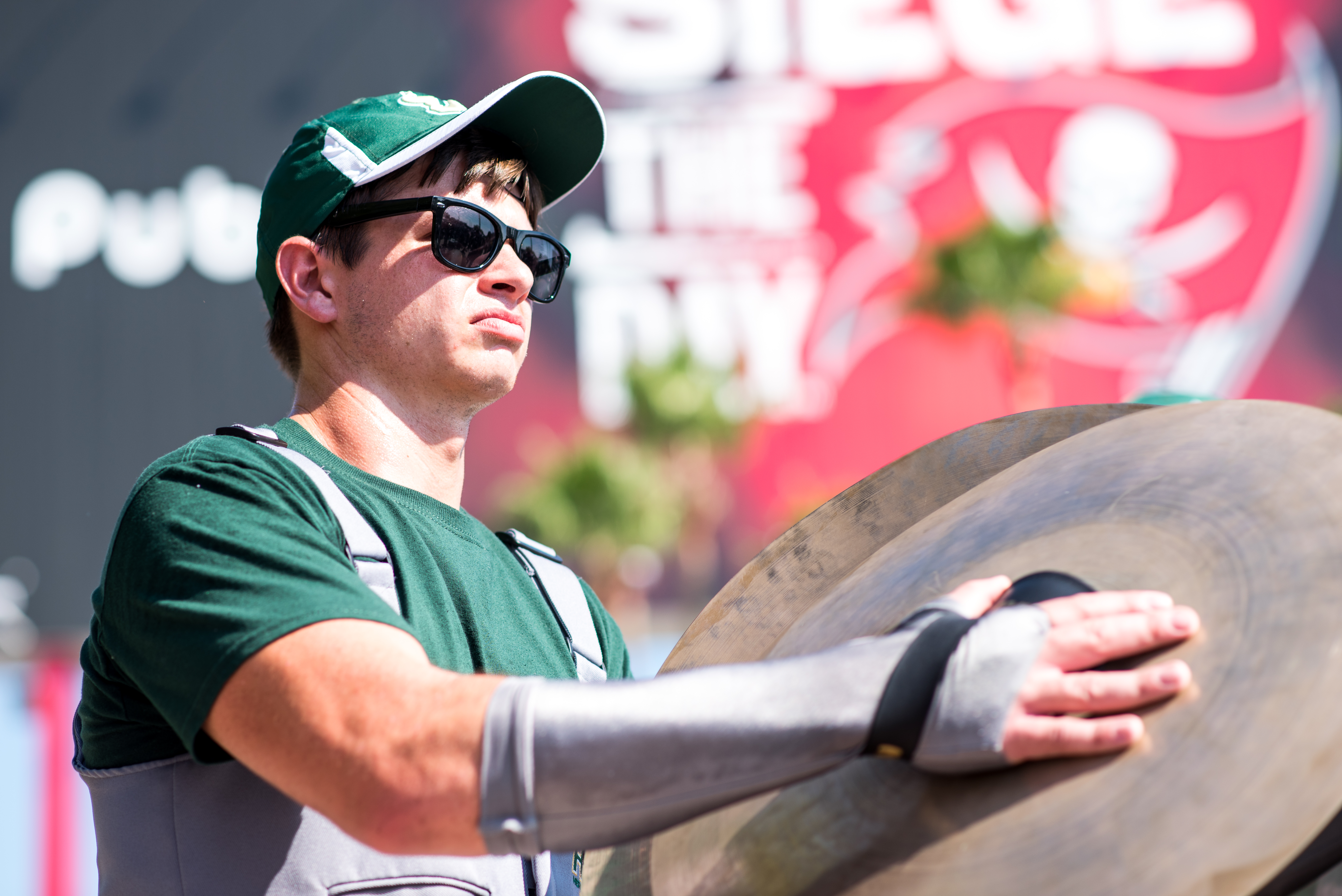 FSU vs USF 2016 10 - White Hot Band Drummers 2 by Dennis Akers (5668x3784)