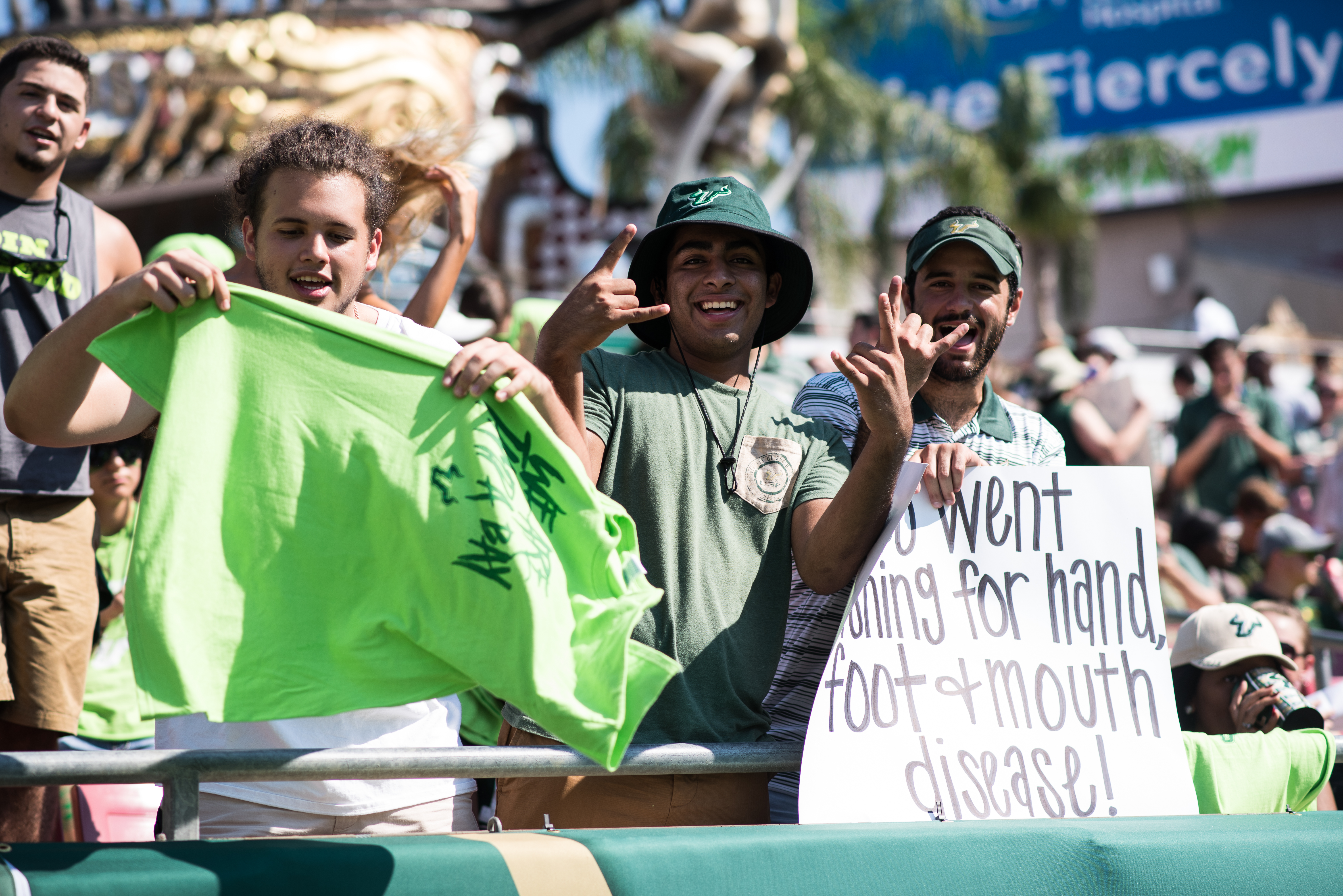 FSU vs USF 2016 19 - Student Section 3 by Dennis Akers (6016x4016)