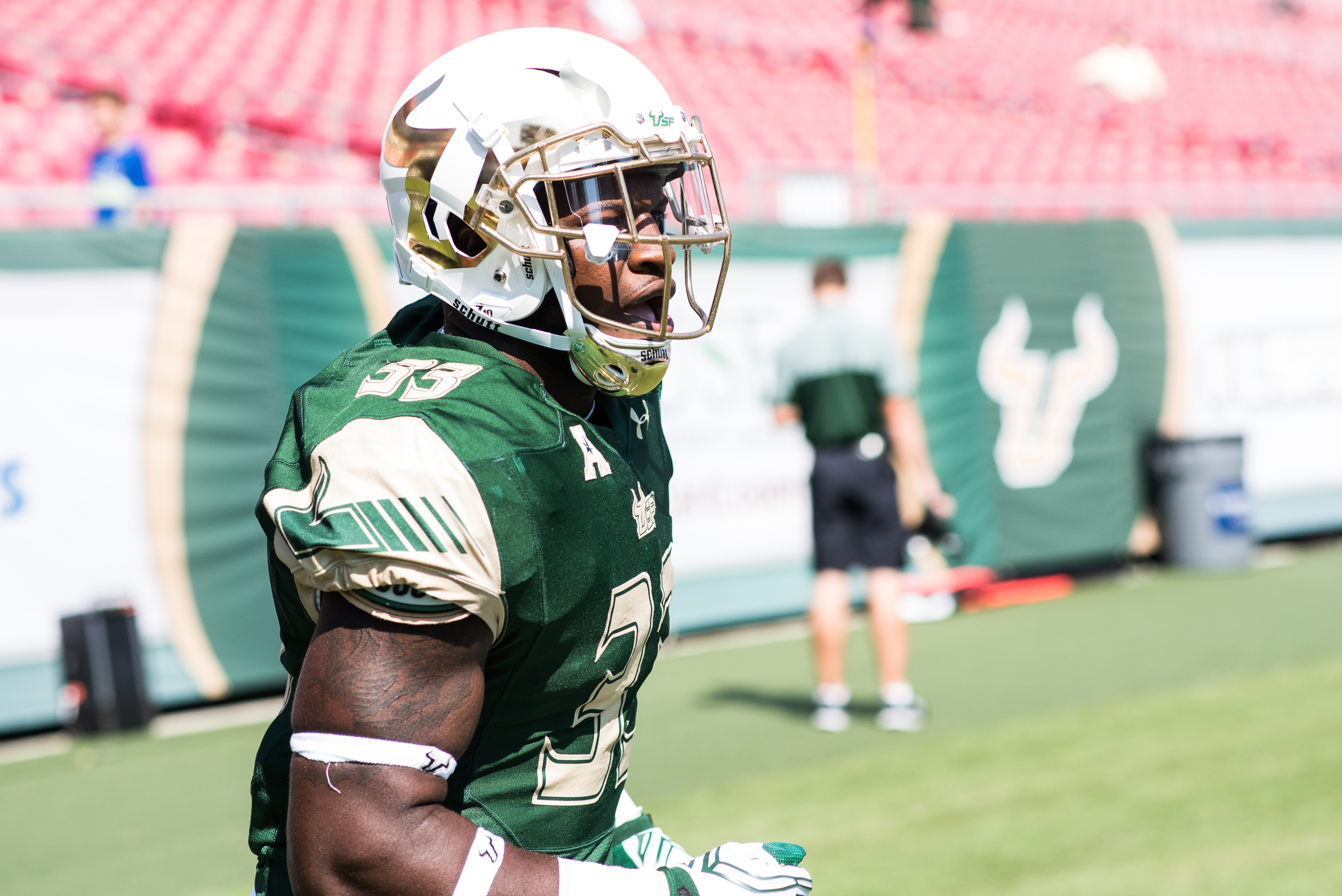 FSU vs USF 2016 22 - Cecil Cherry Pre-game by Dennis Akers (5084x3394)