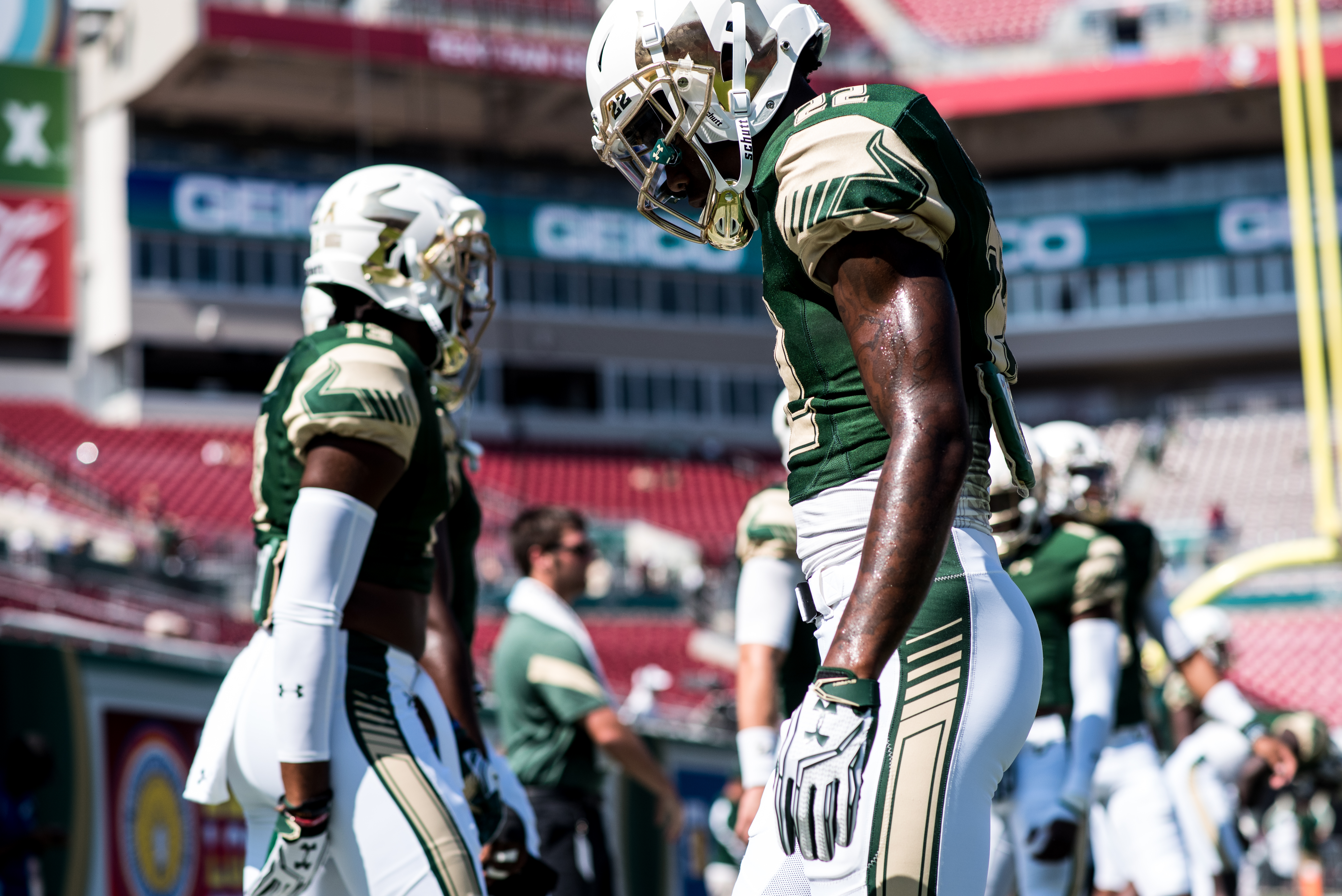FSU vs USF 2016 26 - Hassan Childs 2 Pre-game by Dennis Akers (6016x4016)