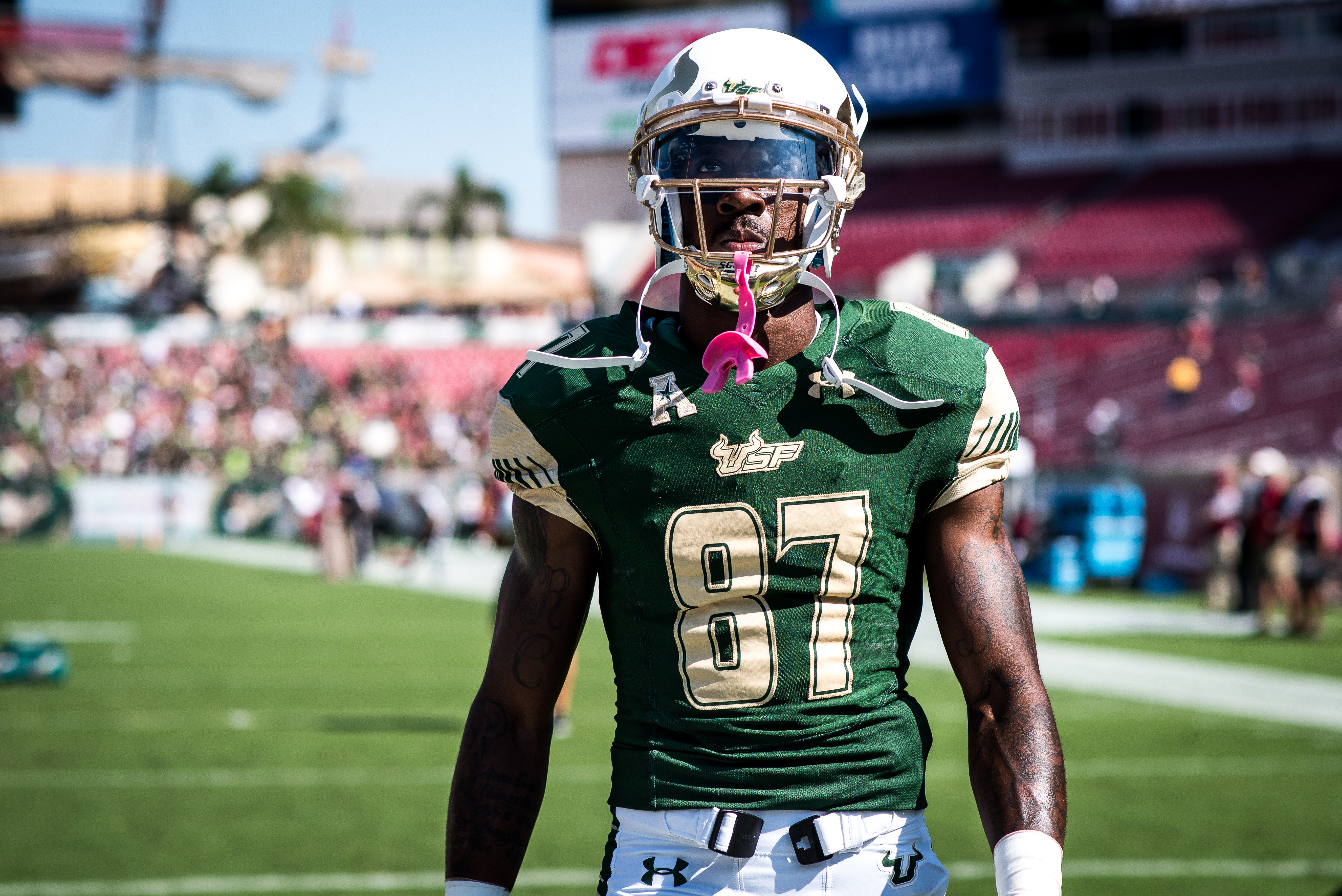FSU vs USF 2016 29 - Rodney Adams Pre-game by Dennis Akers (5307x3543)