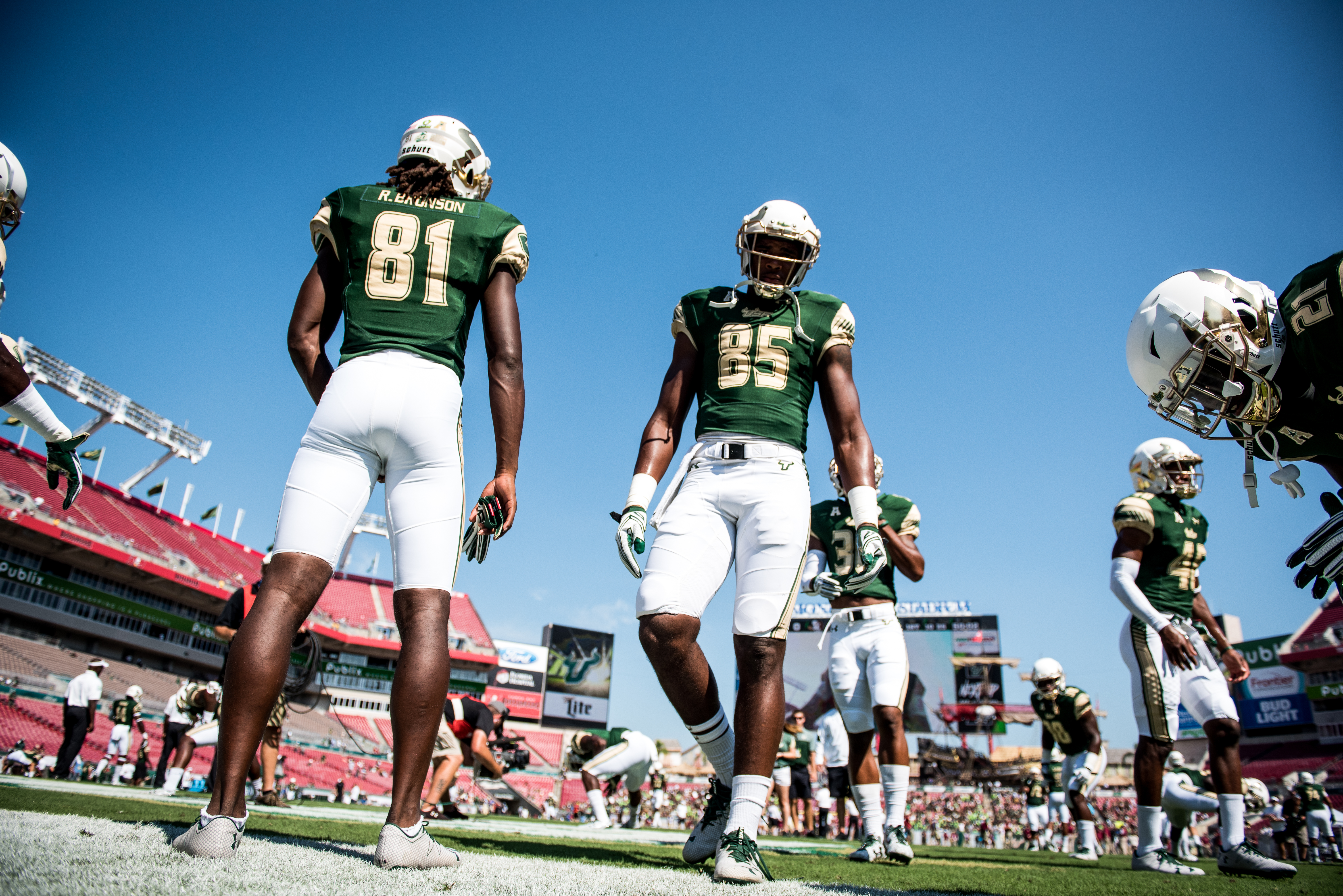 FSU vs USF 2016 34 - Ryeshene Bronson and Elkanah 'Kano' Dillon Pre-game by Dennis Akers (6016x4016)