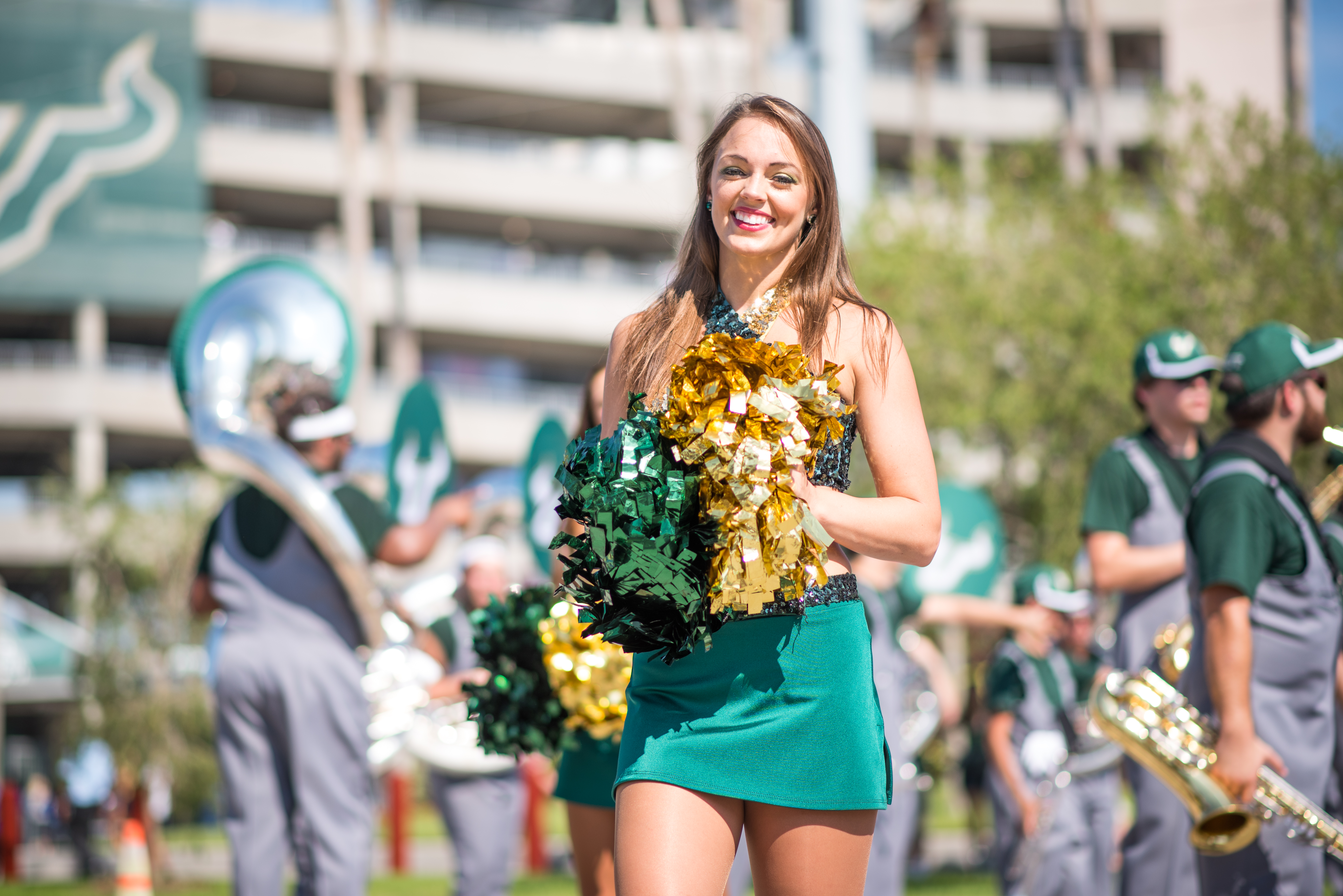 FSU vs USF 2016 8 - Cheerleaders 3 by Dennis Akers (5785x3844)