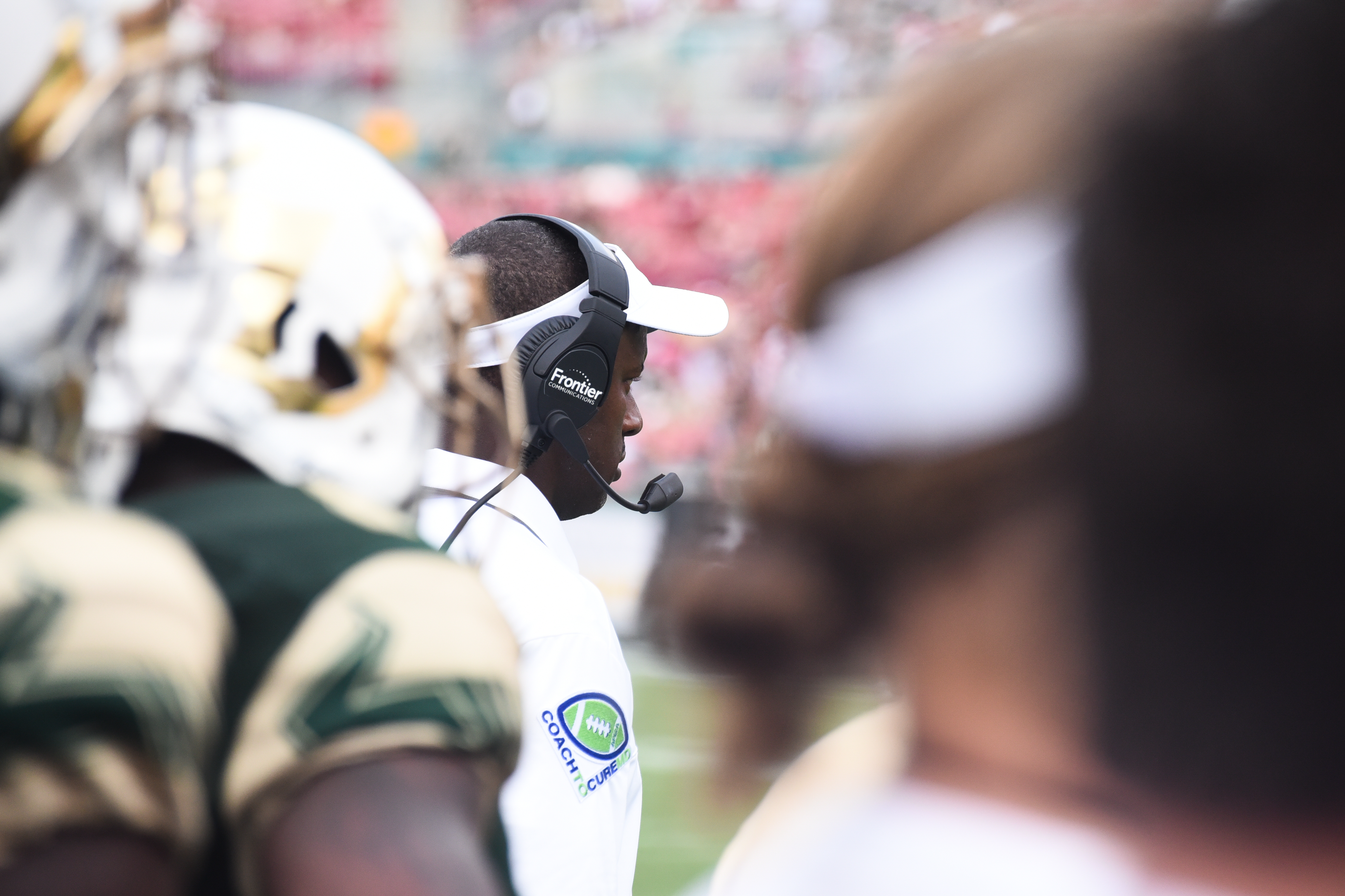 FSU vs USF 2016 95 - Head Coach Willie Taggart by Dennis Akers (4512x3008)