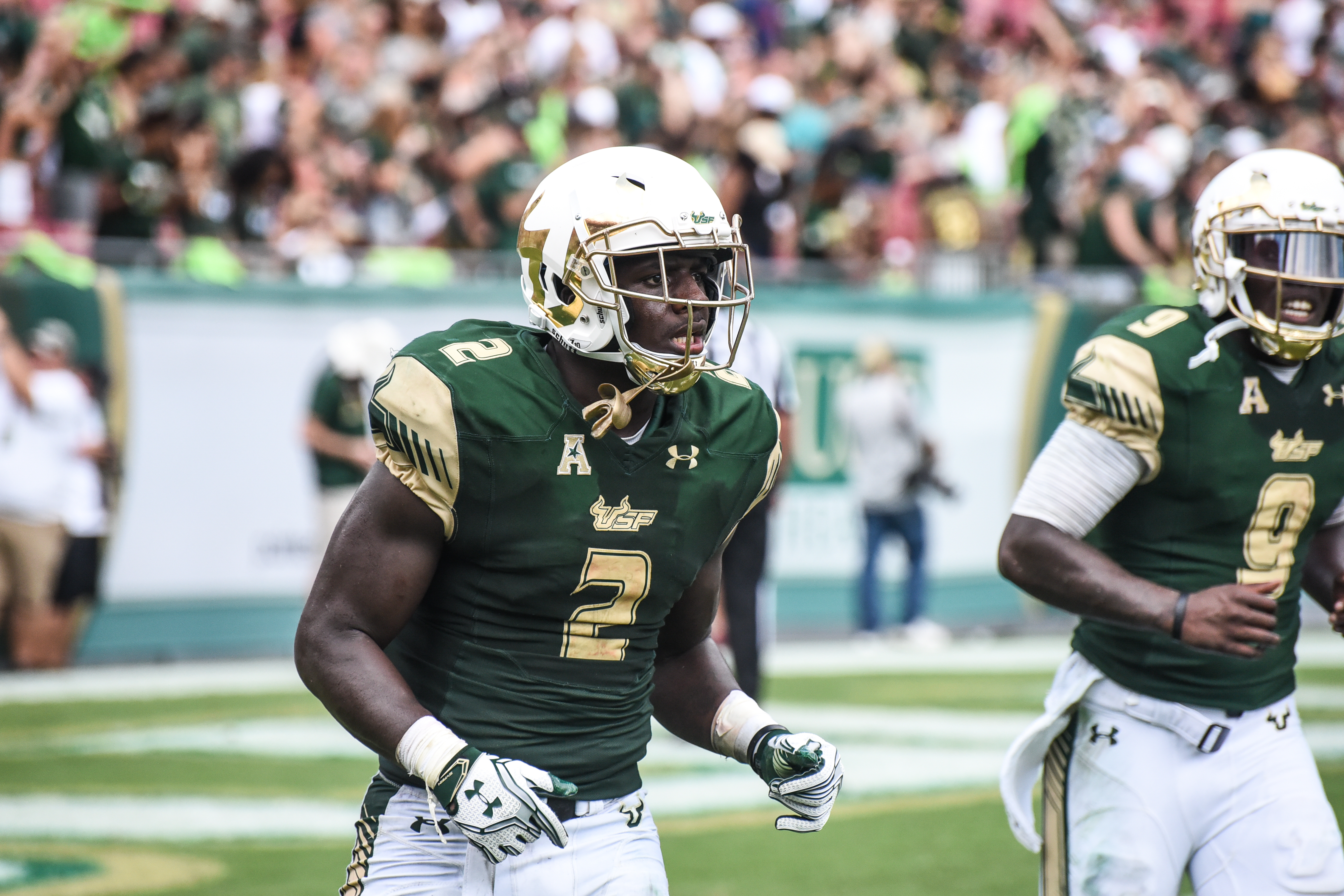 FSU vs USF 2016 96 - D'Ernest Johnson and Quinton Flowers by Dennis Akers (4512x3008)