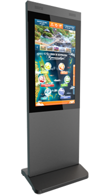 Интерактивный сенсорный киоск UTSInfo Invite 43