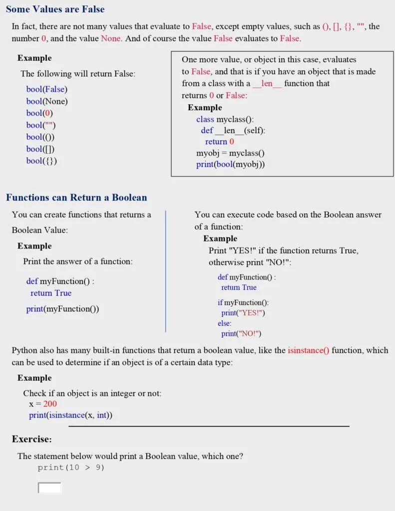 Python Guide Download Free Pdf Boolean Data Type Python - Incredible Mobile Space Arts | Free Download