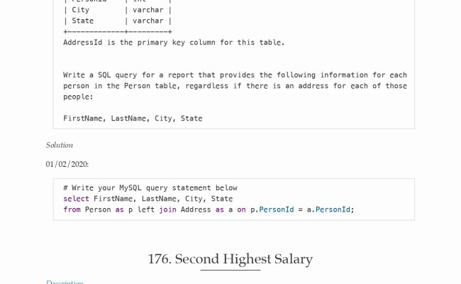 LeetCode SQL PDF: Database Questions – A Comprehensive Resource For SQL Problem-Solving ...