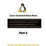 Linux Command Cheat Sheet Part 4 PDF - Connect 4 Techs
