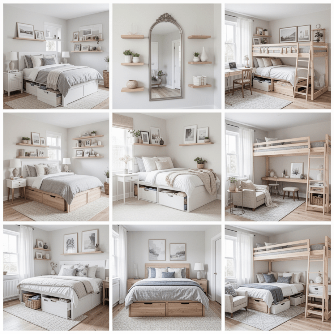 15 Tiny Bedroom Design Ideas