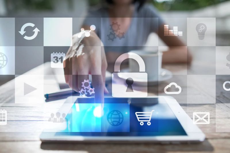 Top 5 Network Security Risks In 2023 - Premium Abstract Illustration Gallery - Ultra HD