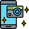 how to set timer on iphone camera